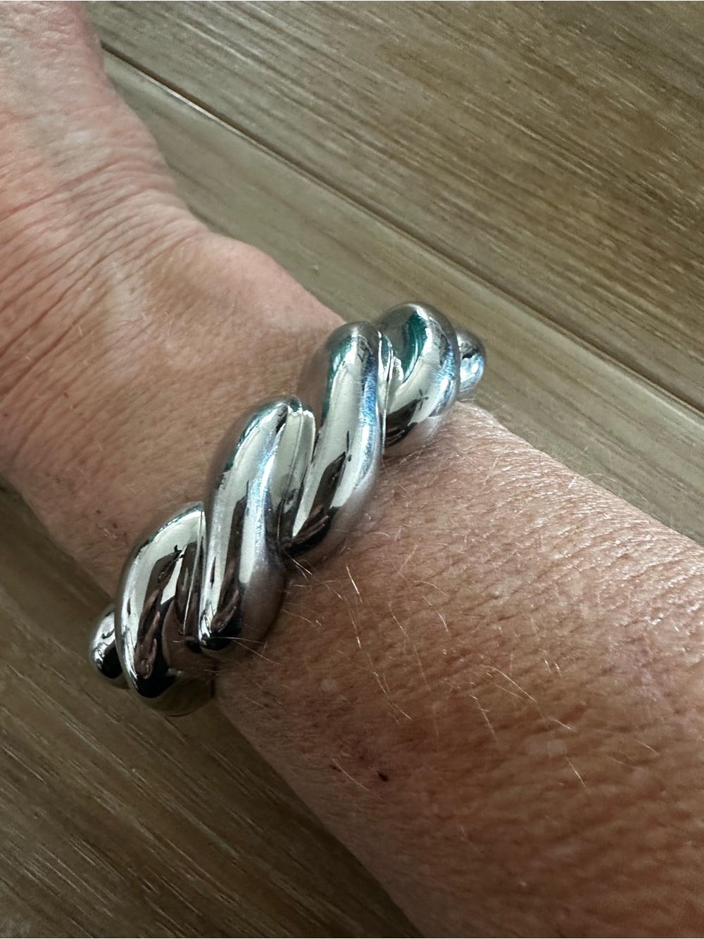 San Marco Twisted Clamp Bracelet